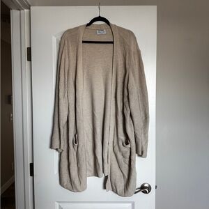 Old Navy Beige Open-Front Cardigan